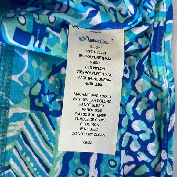 Ibkul Krista Swing Skort 13in in Blue Turquoise