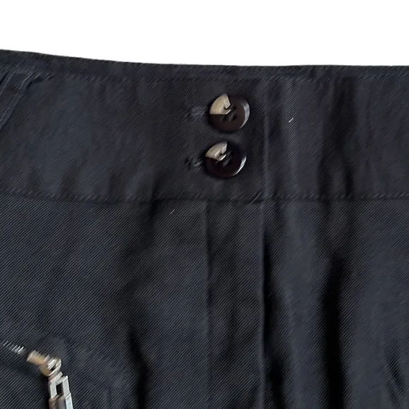 Jamie Sadock Bamboozle Jet Black Golf Skort Size 4 New