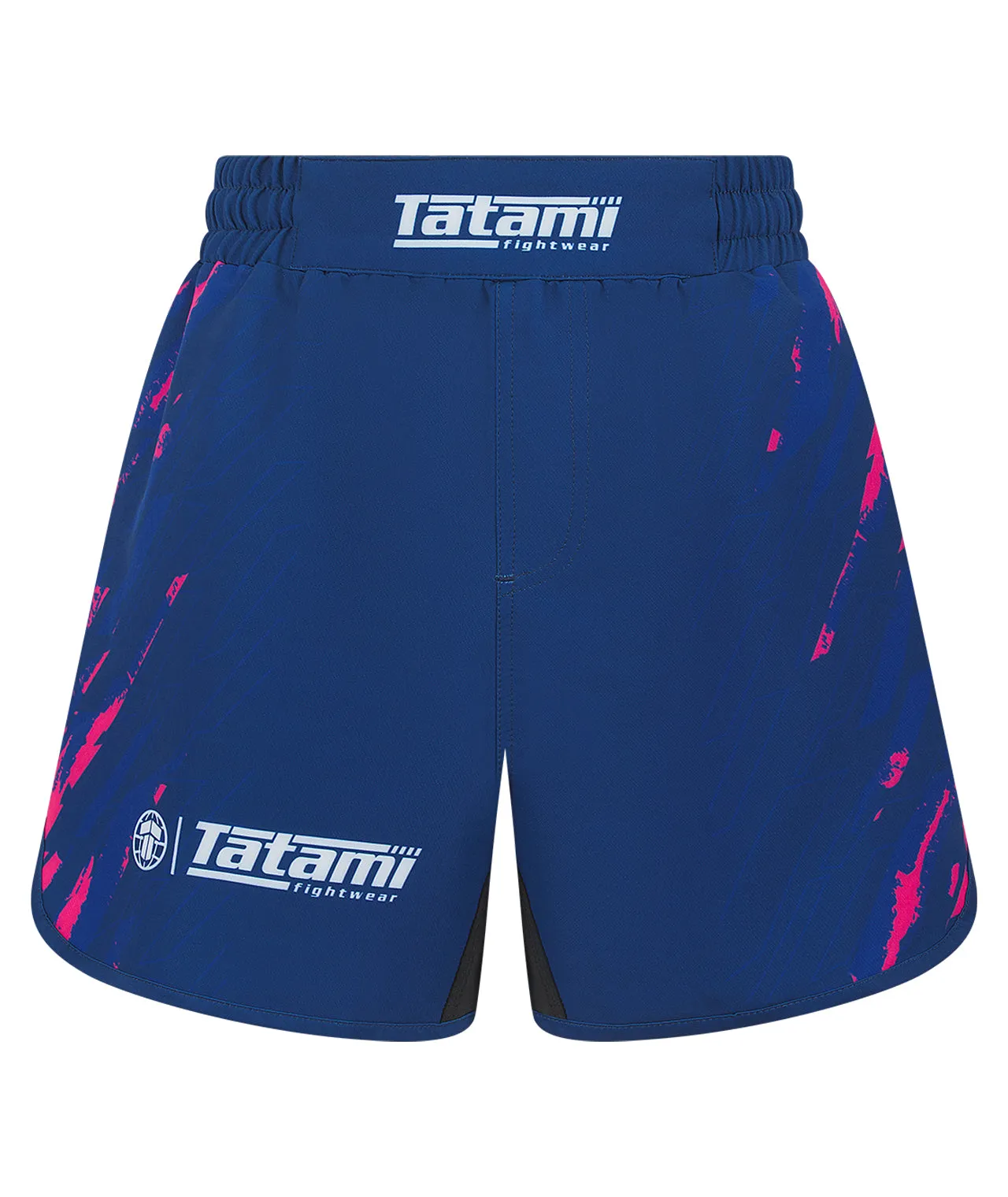 Kids Abstract Shorts - Pink