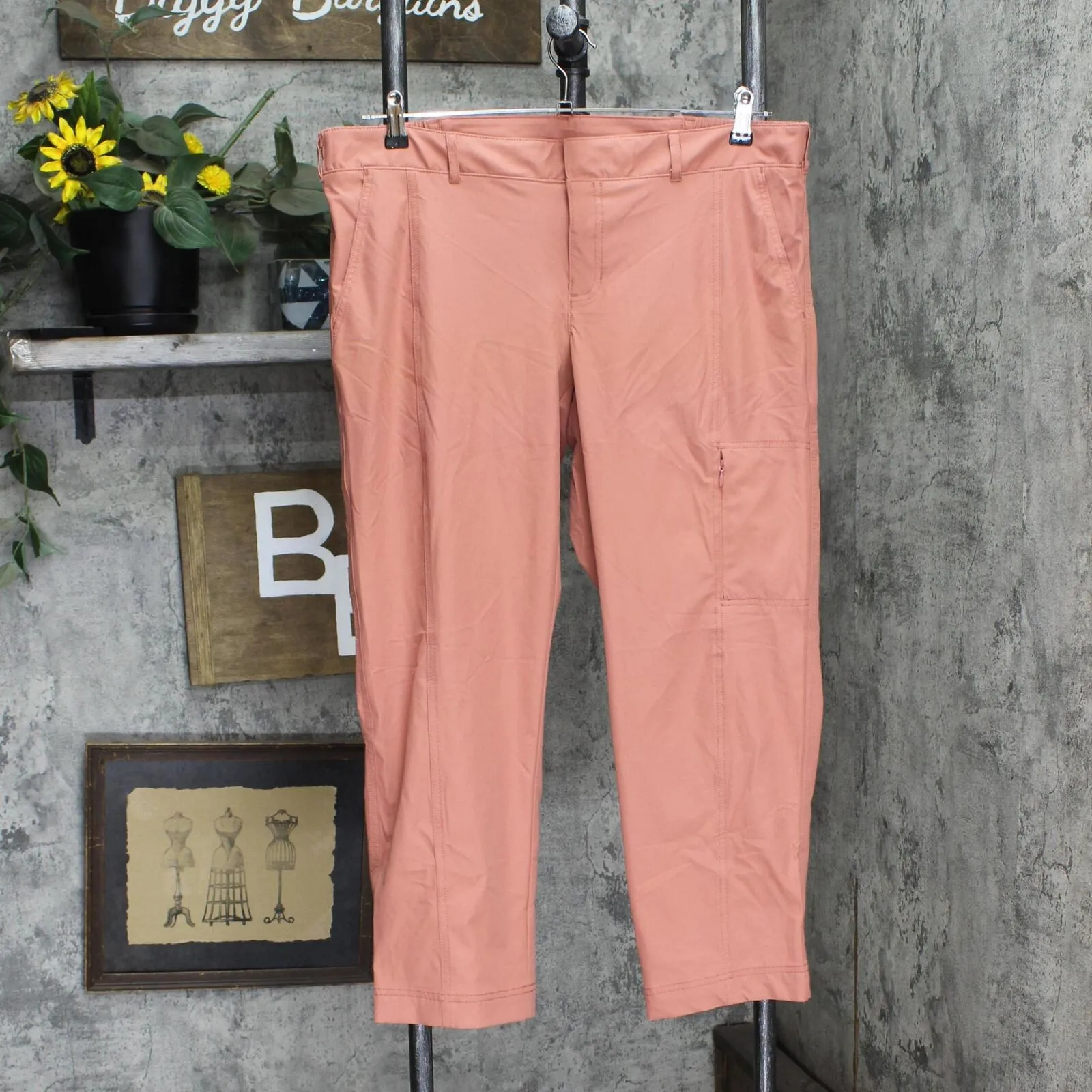 Kirkland Signature Womens Hiking Pants Travel Pants 7789780 Pink 14