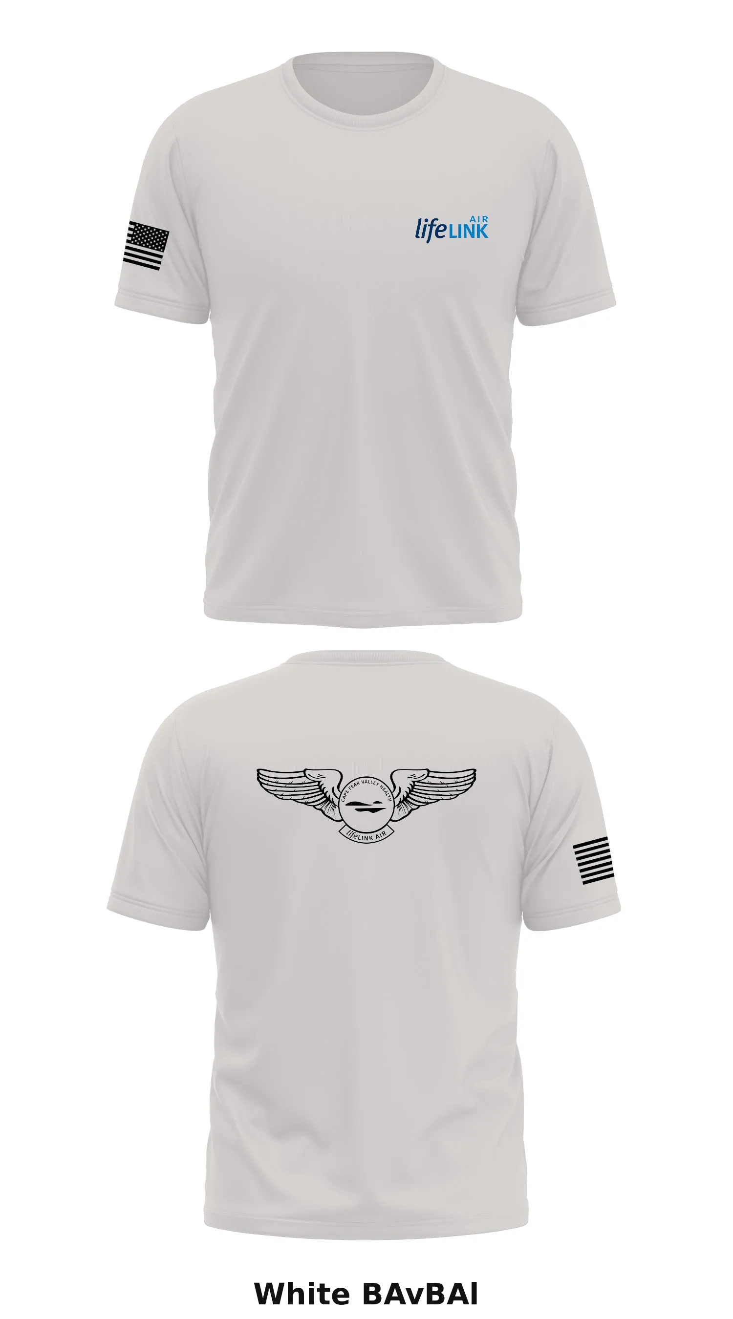 LifeLINK AIR  Store 1 Core Men's SS Performance Tee - BAvBAl