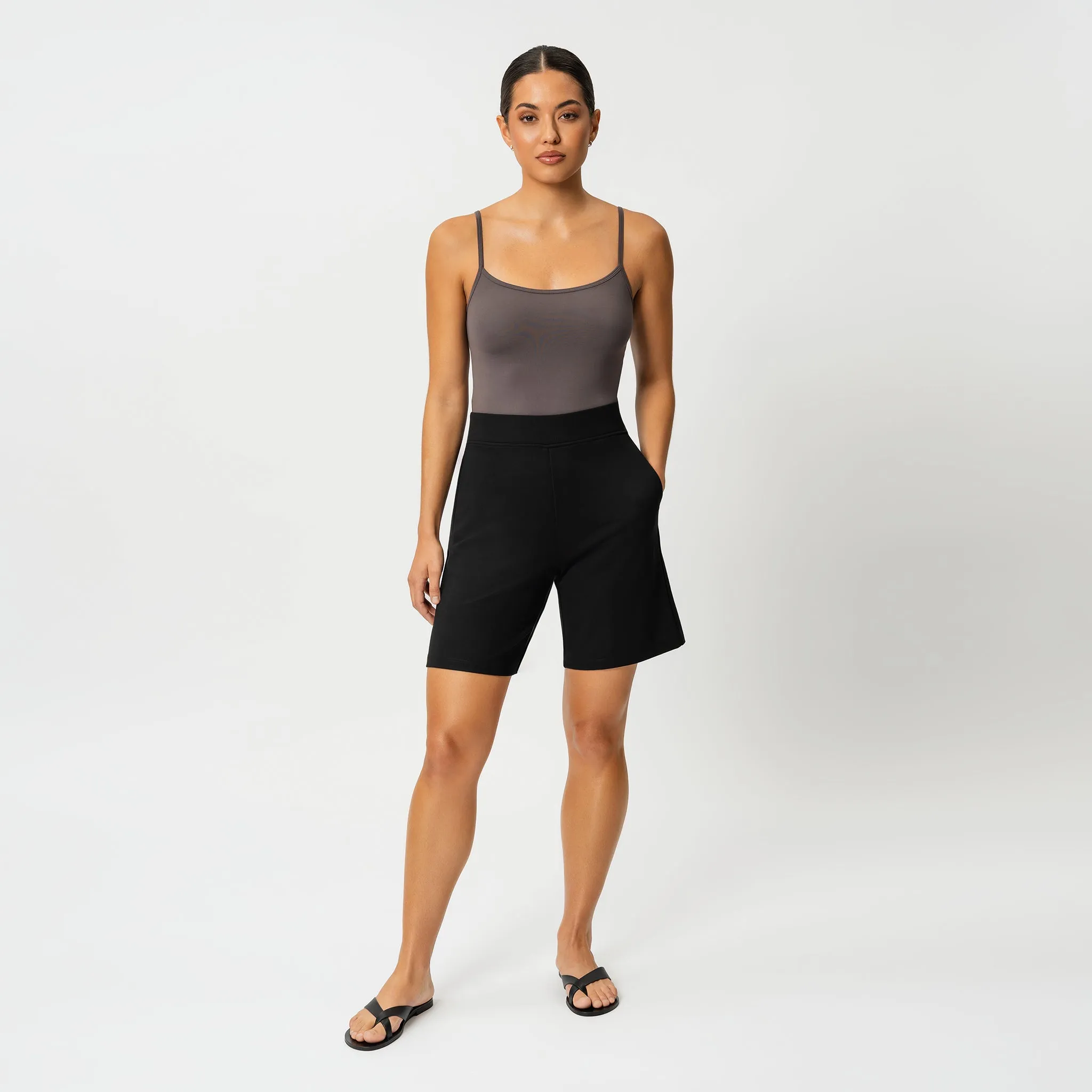 Light Ponte Shorts