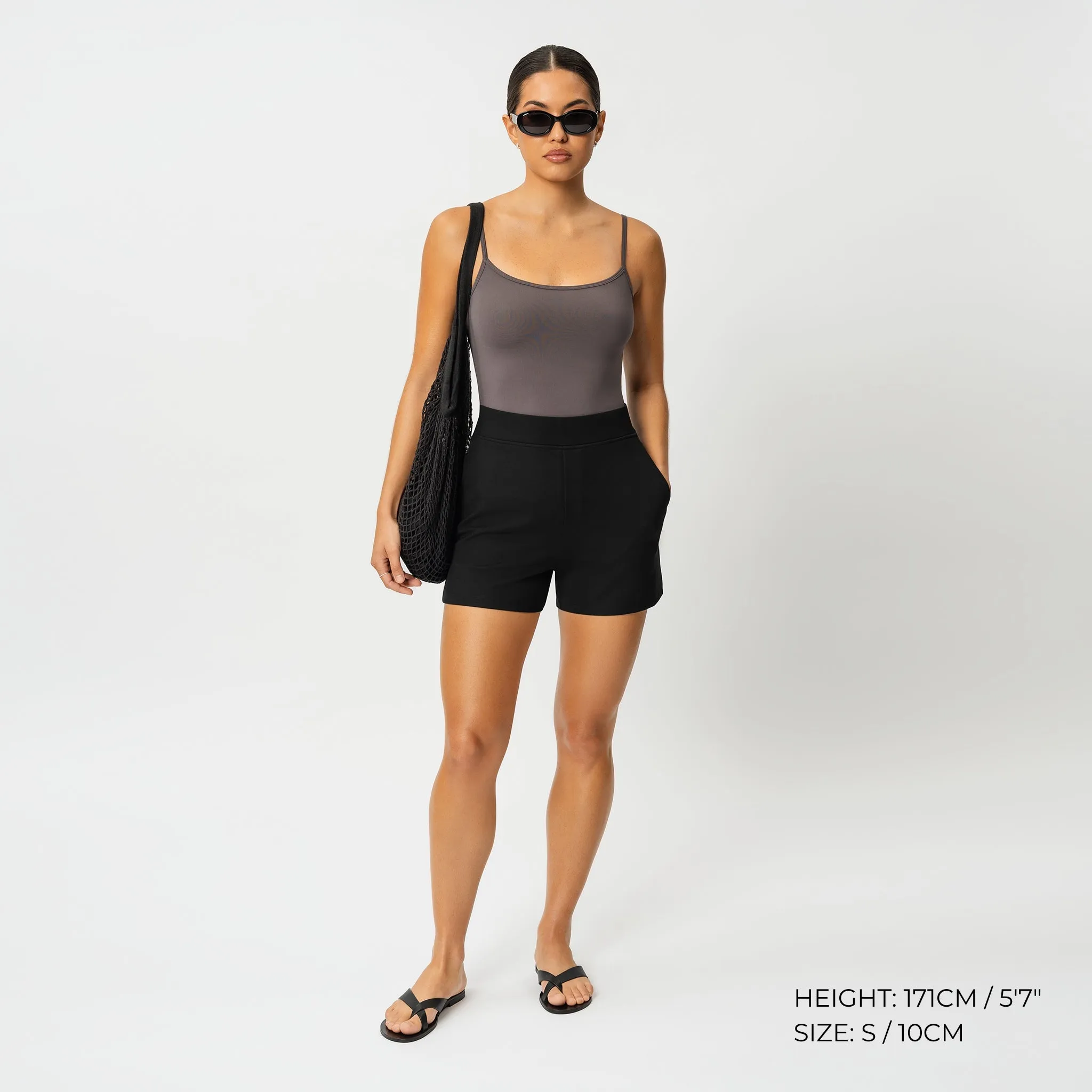 Light Ponte Shorts