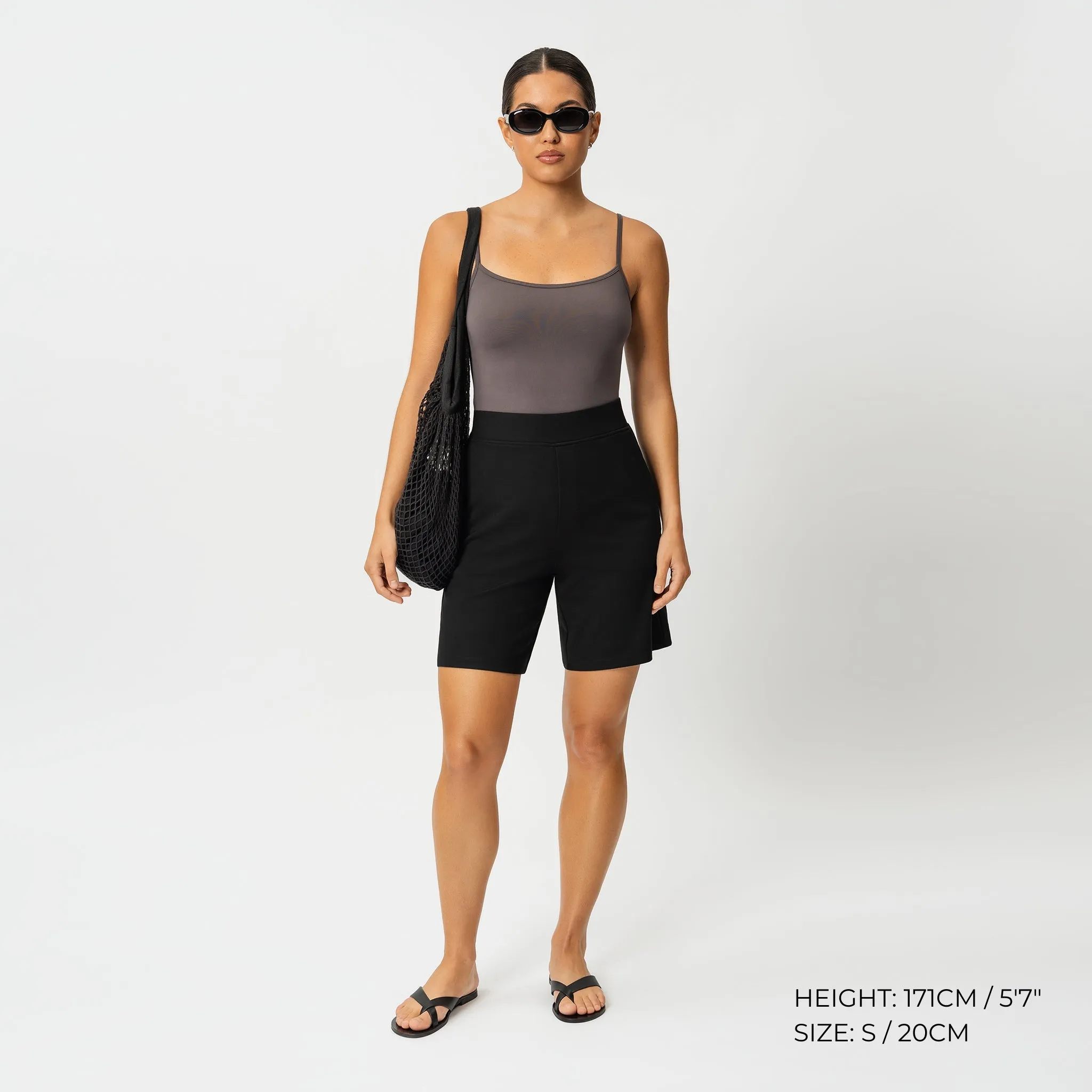 Light Ponte Shorts