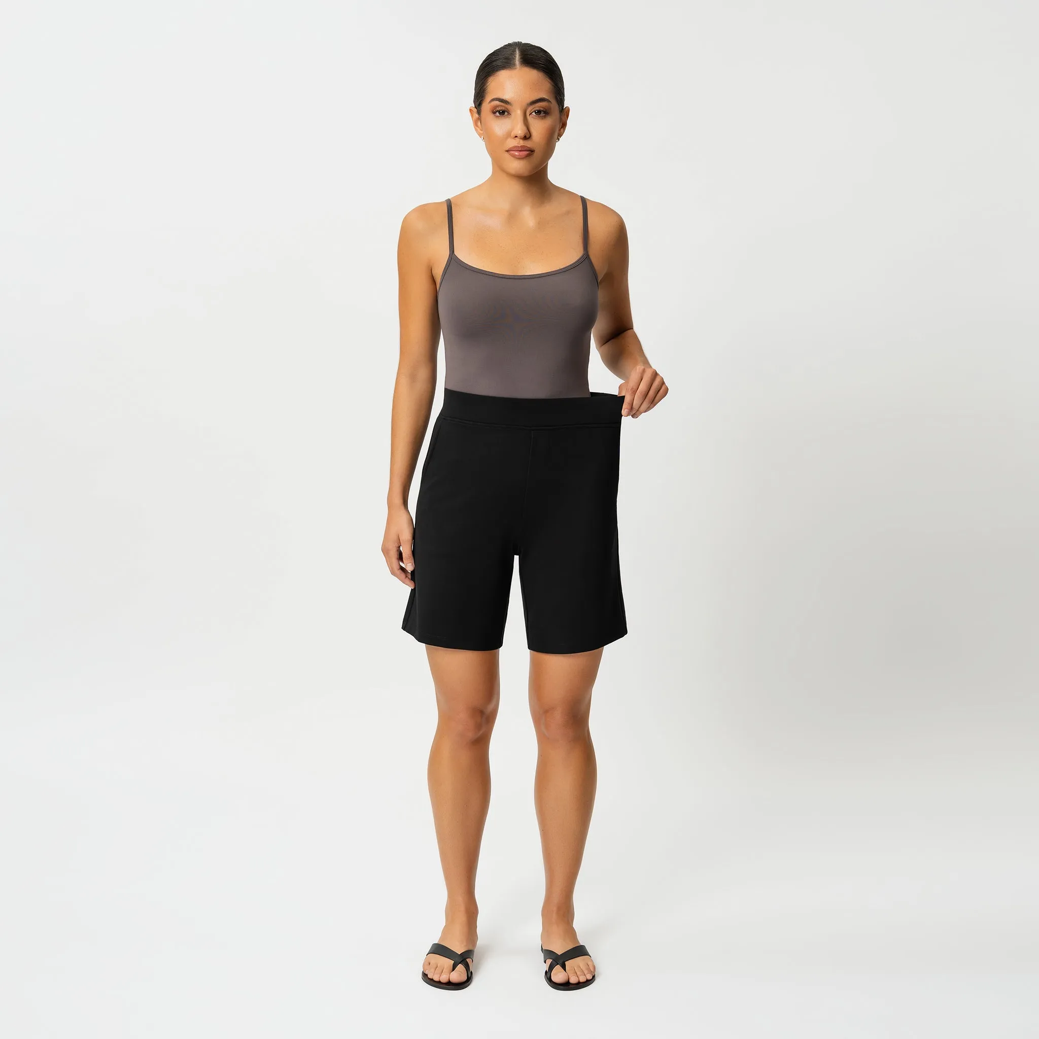 Light Ponte Shorts