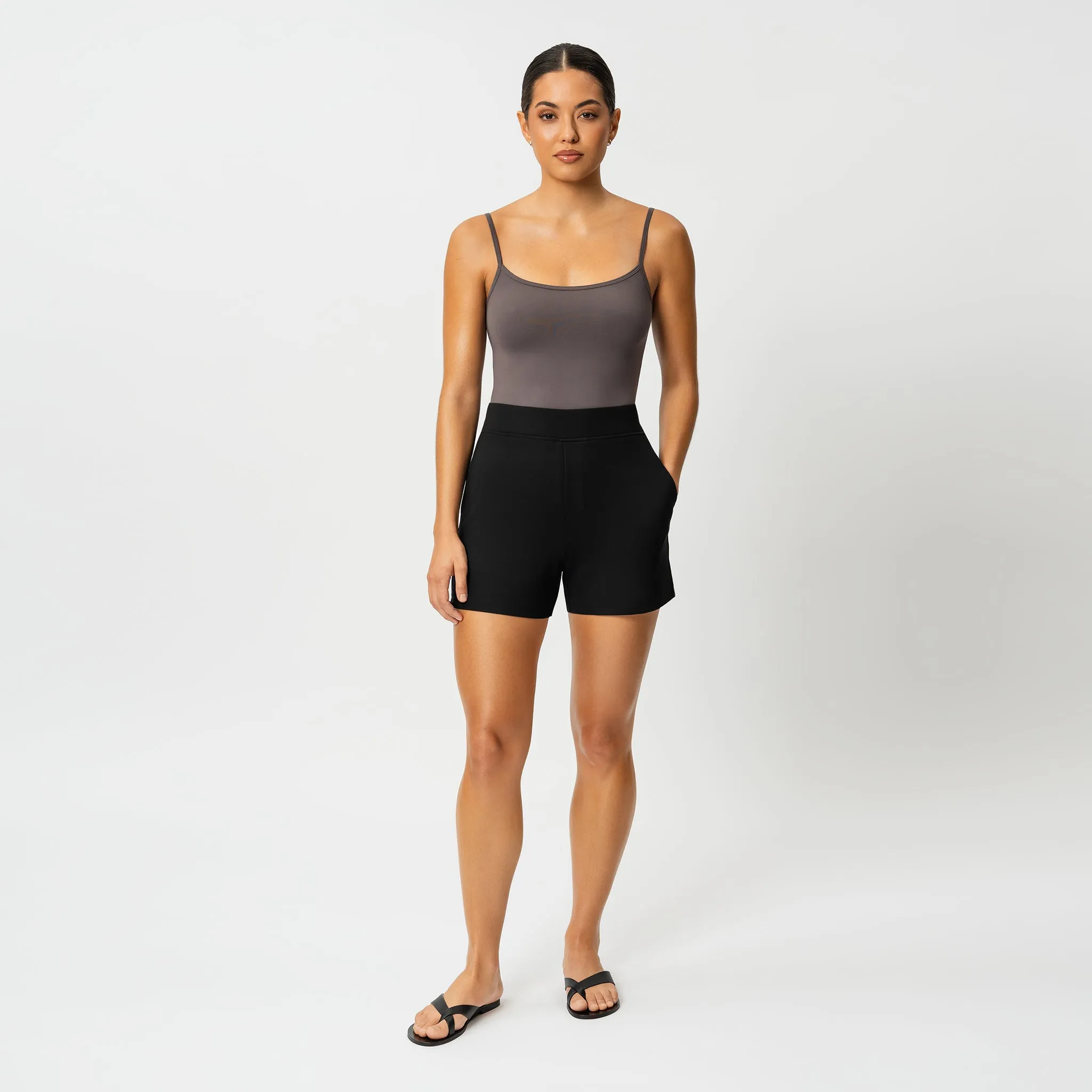 Light Ponte Shorts