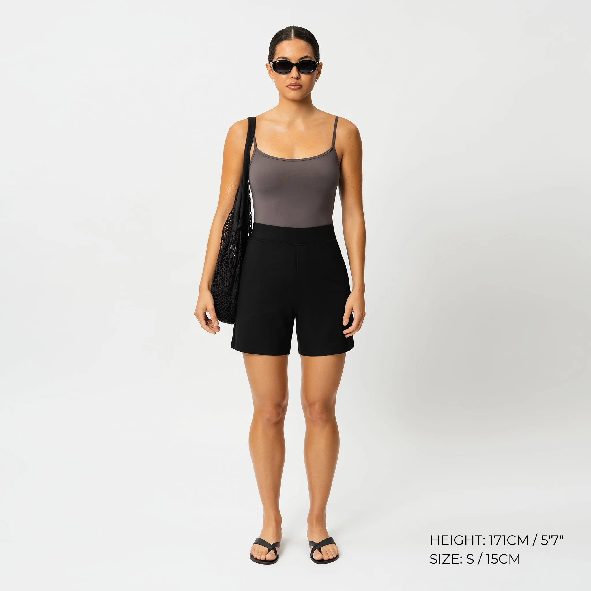 Light Ponte Shorts