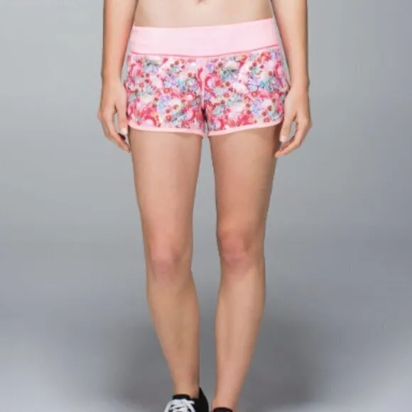 Lululemon Run: Speed Short *2-way Stretch Flowabunga Mini Multi