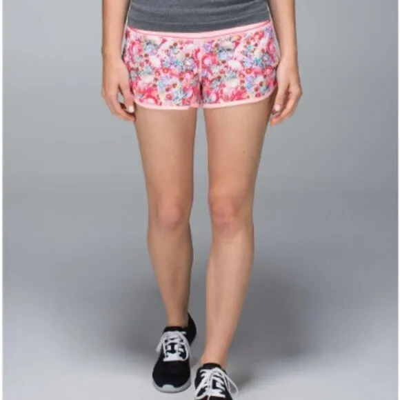 Lululemon Run: Speed Short *2-way Stretch Flowabunga Mini Multi