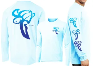 Men’s Performance Leatherback Sea Turtle Deco Long Sleeve