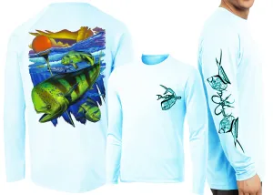 Men’s Performance Mahi Pot Life Long Sleeve