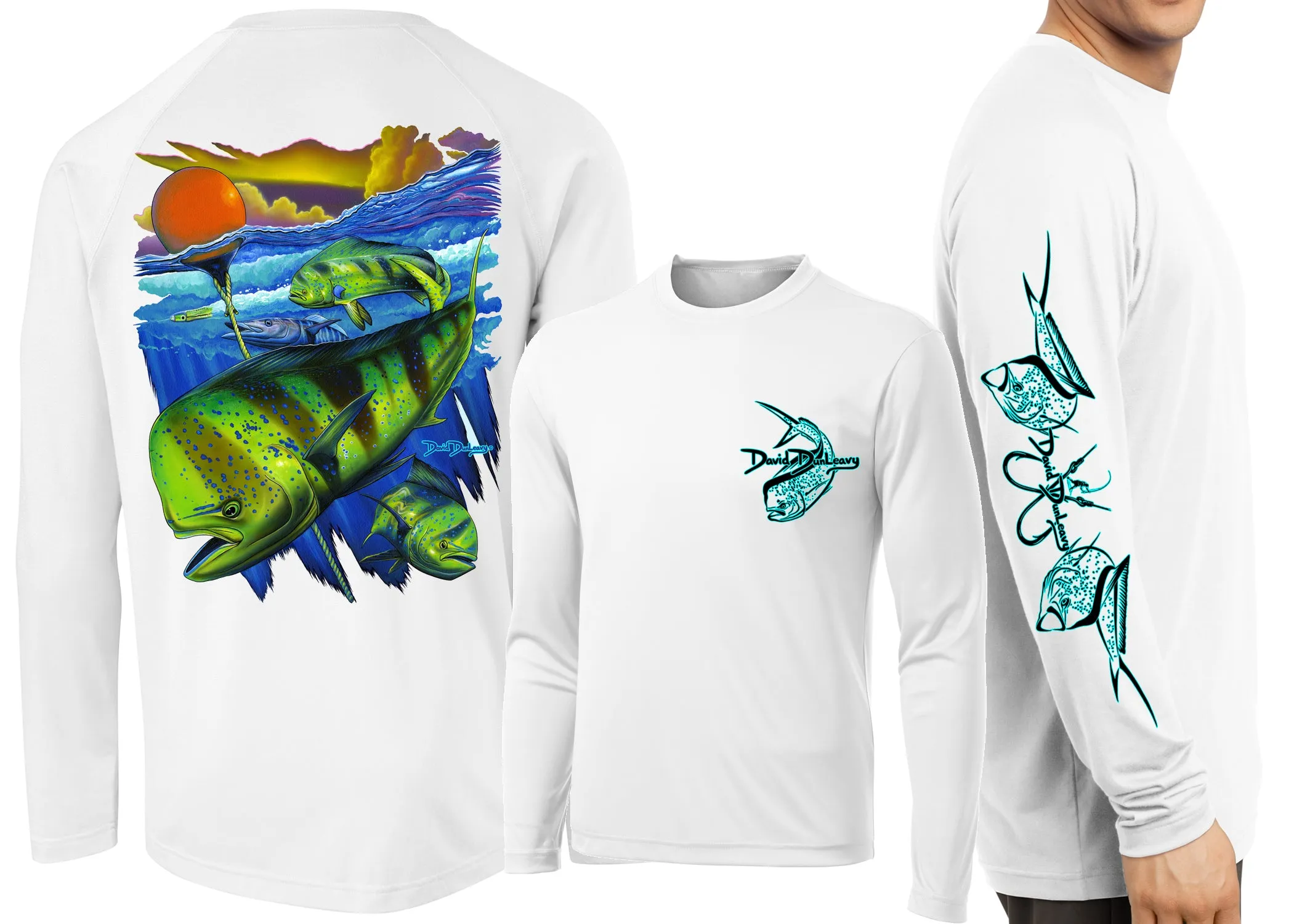Men’s Performance Mahi Pot Life Long Sleeve