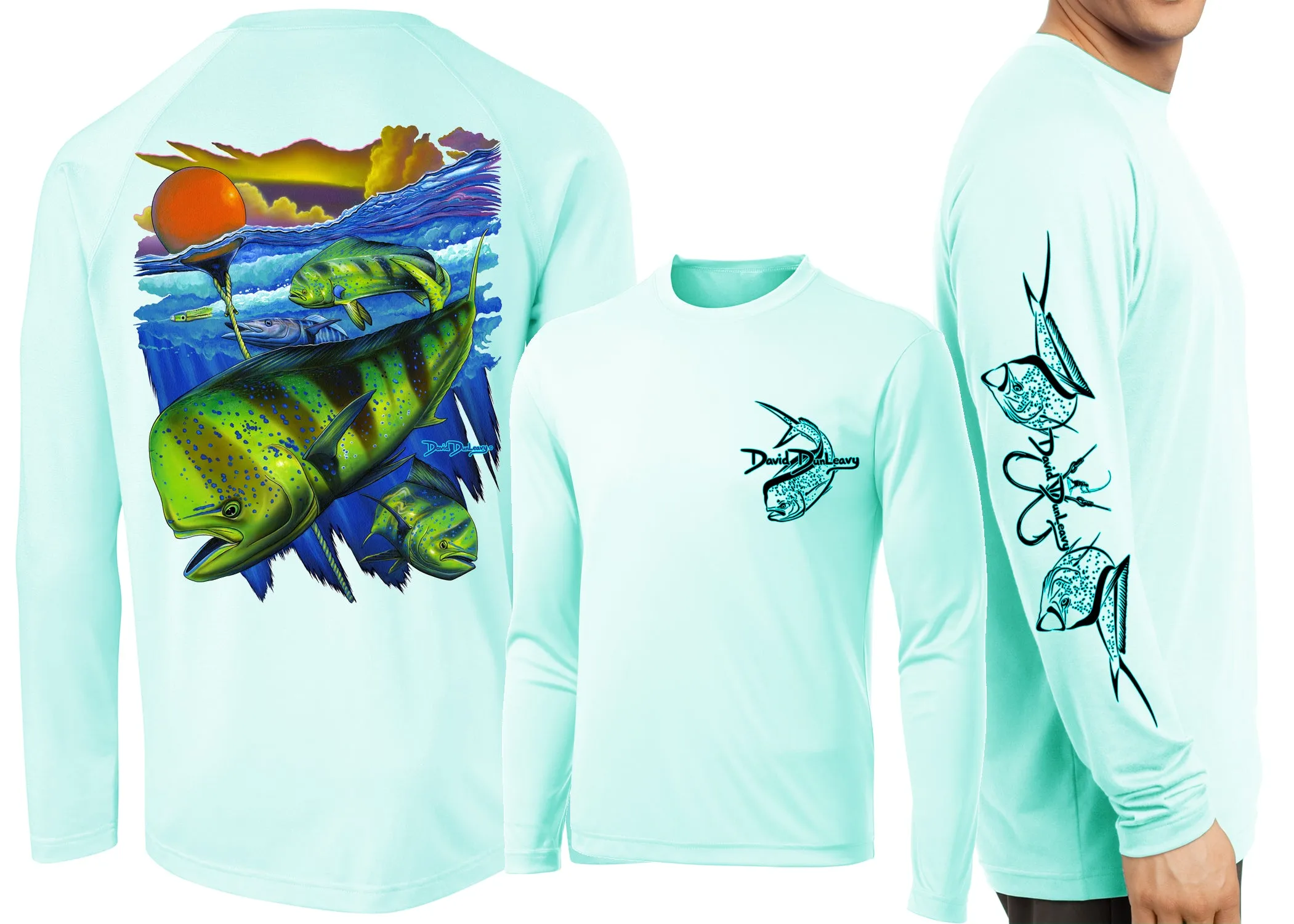 Men’s Performance Mahi Pot Life Long Sleeve