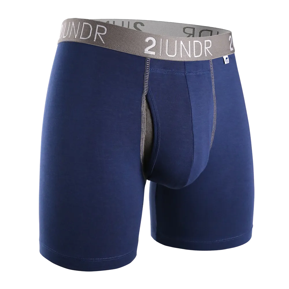 Men's Underwear 2 UNDR 6" Boxer Briefs - Solids
