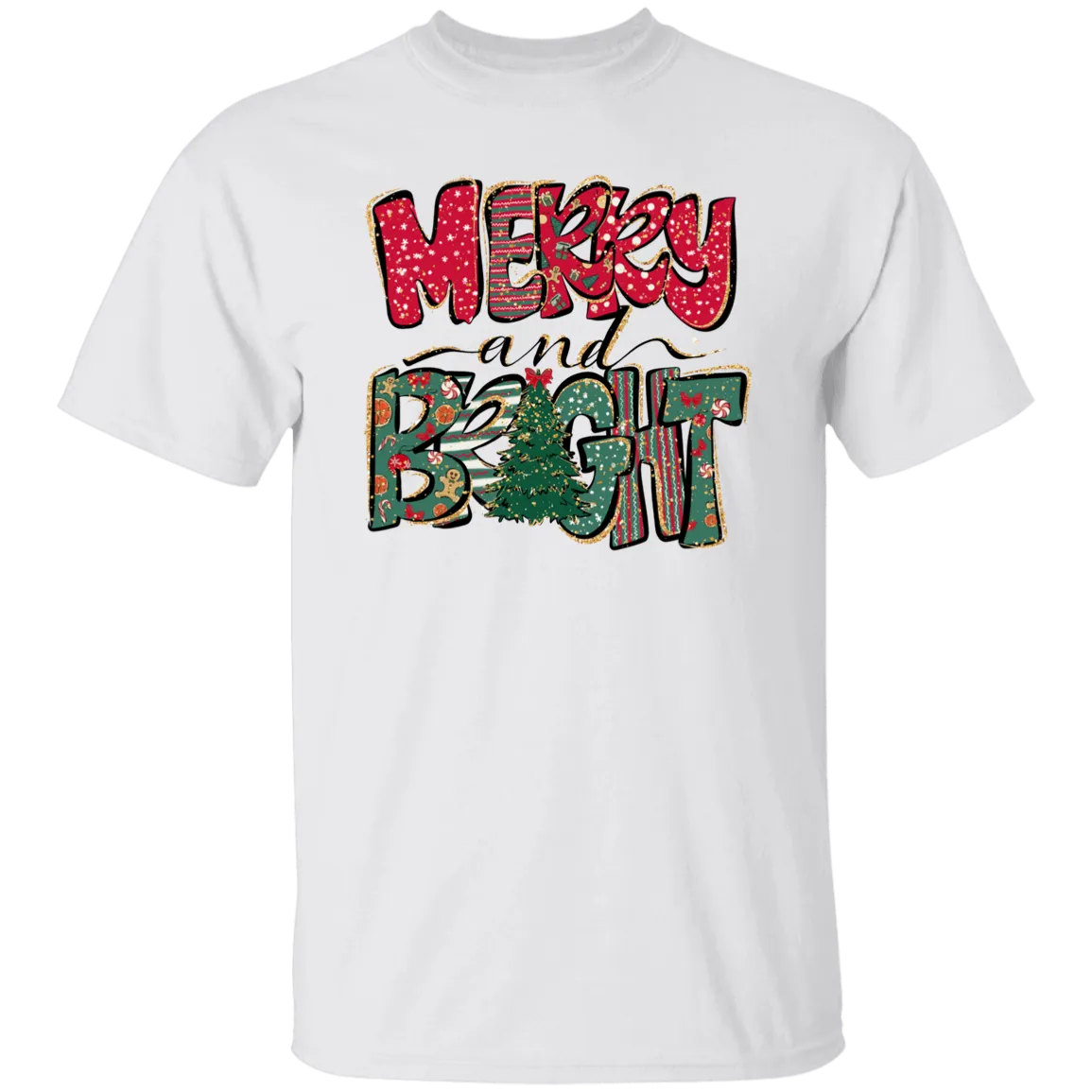 Merry and Bright T-Shirt/ Sweatshirt/ Hoodie