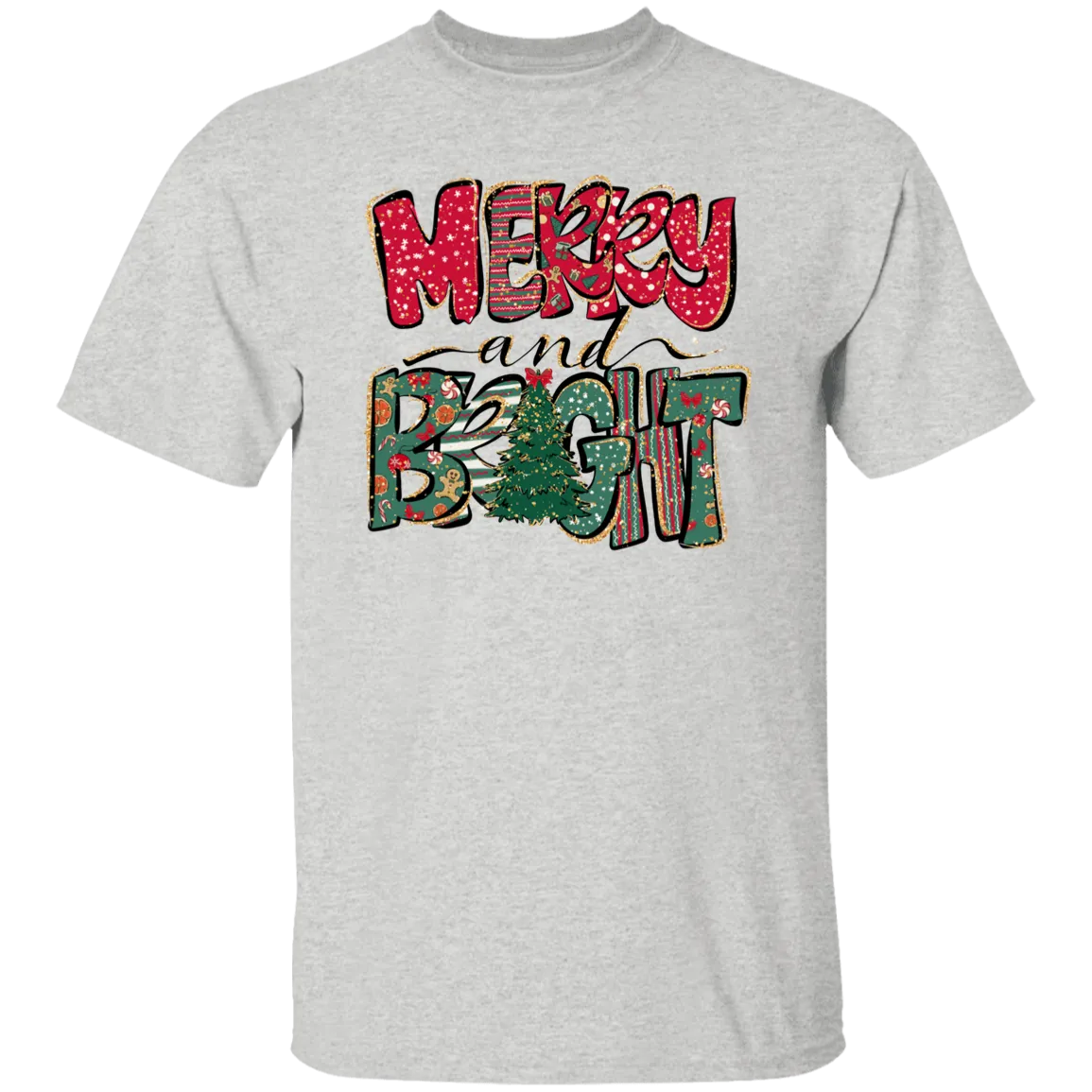 Merry and Bright T-Shirt/ Sweatshirt/ Hoodie