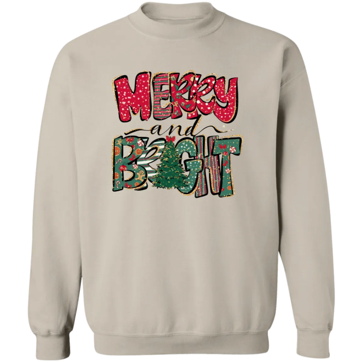 Merry and Bright T-Shirt/ Sweatshirt/ Hoodie