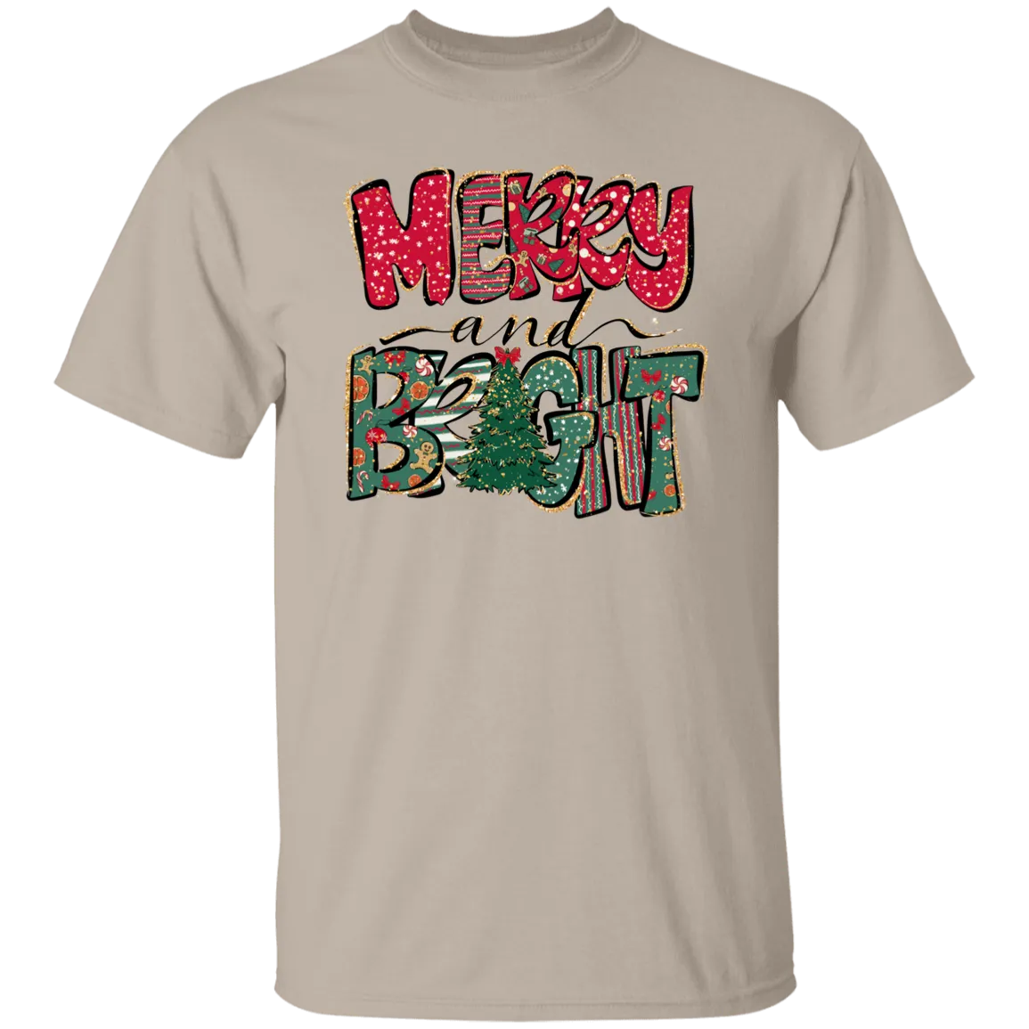 Merry and Bright T-Shirt/ Sweatshirt/ Hoodie