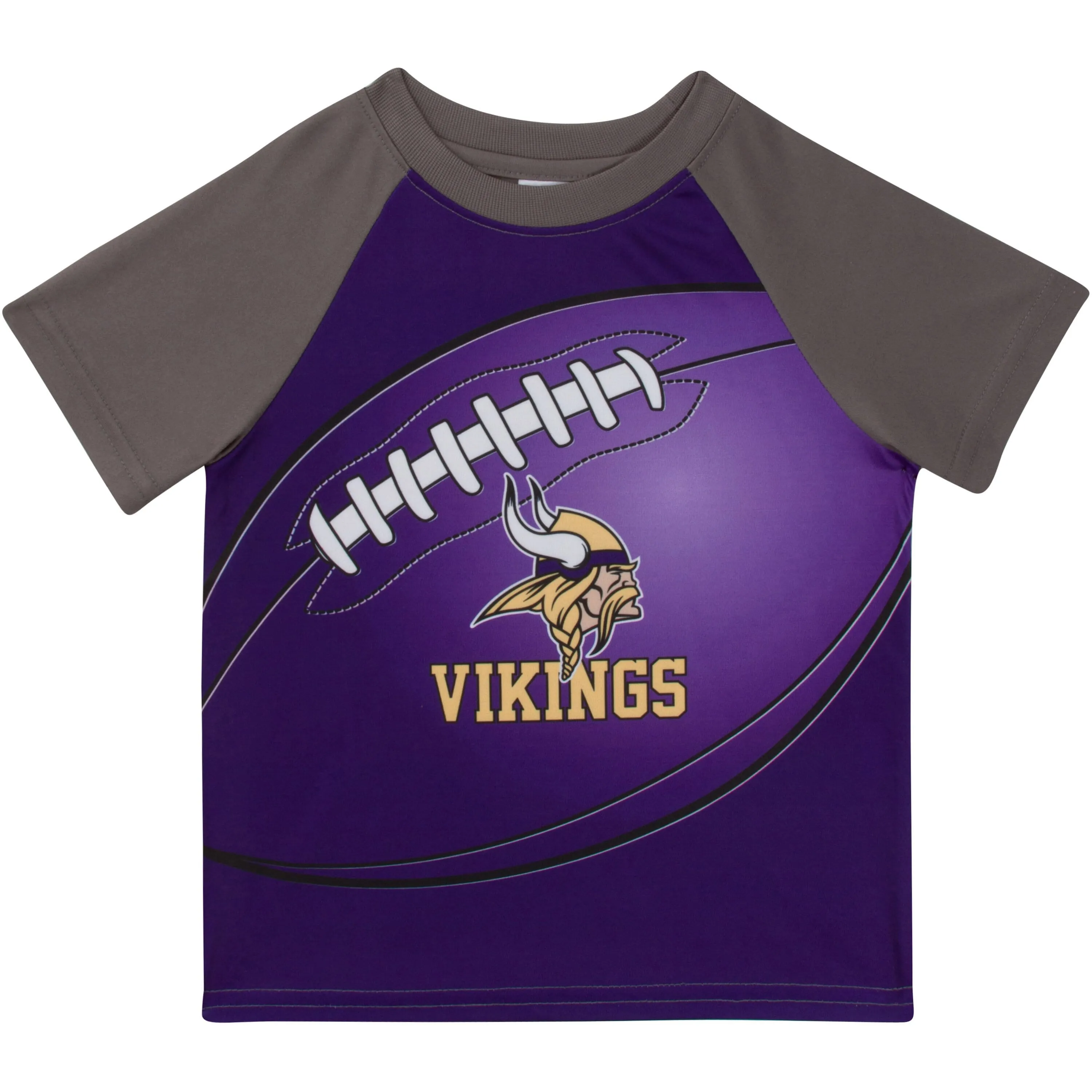 Minnesota Vikings Boys Short Sleeve Tee Shirt
