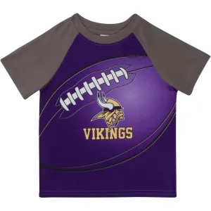 Minnesota Vikings Boys Short Sleeve Tee Shirt