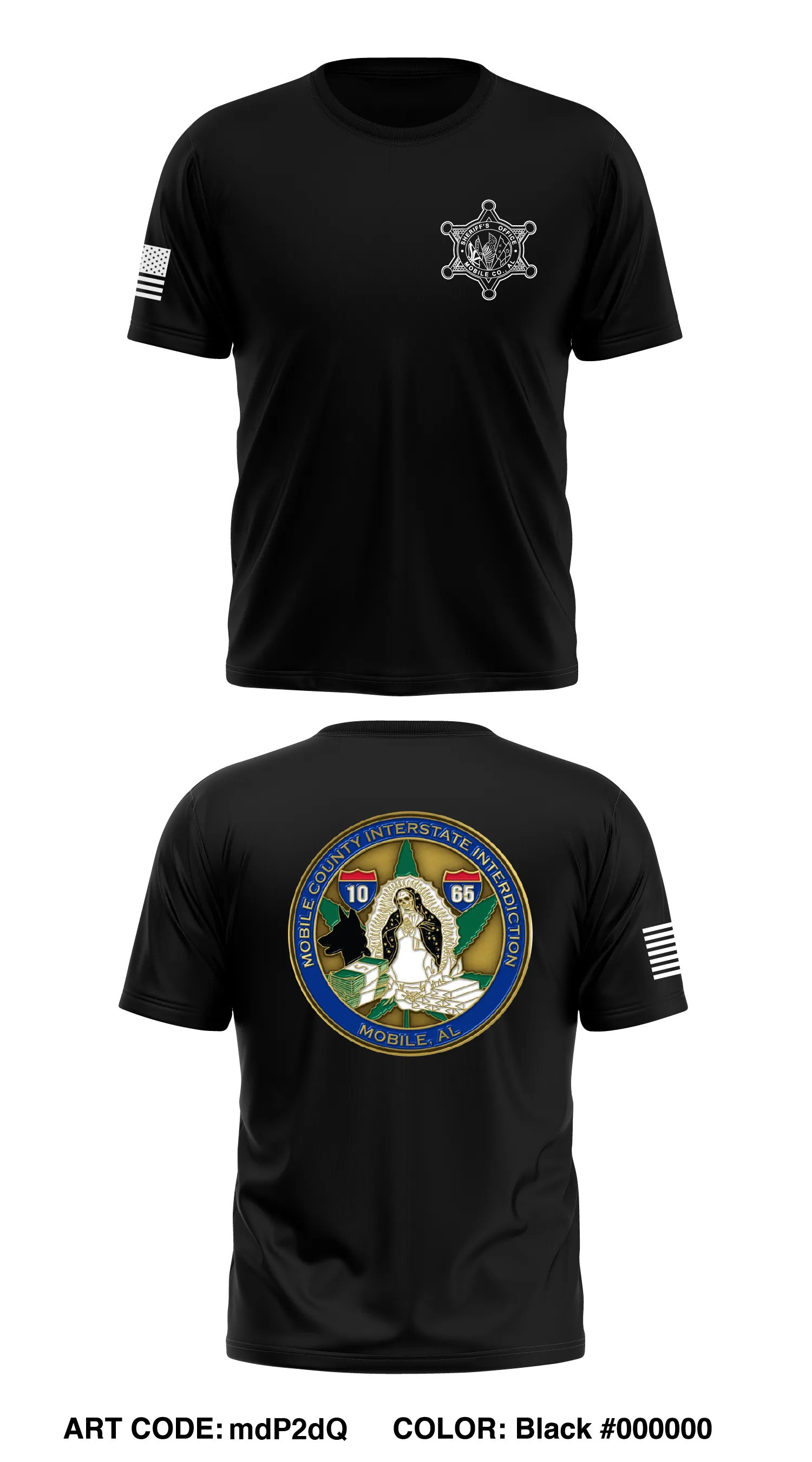 Mobile county interdiction Core Men's SS Performance Tee - mdP2dQ