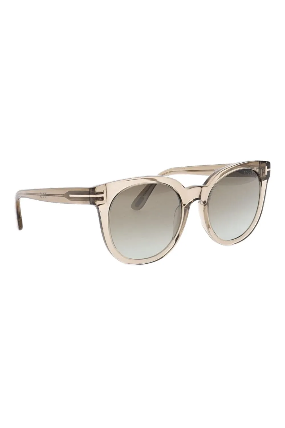 Moira Oyster Transparent Acetate Sunglasses