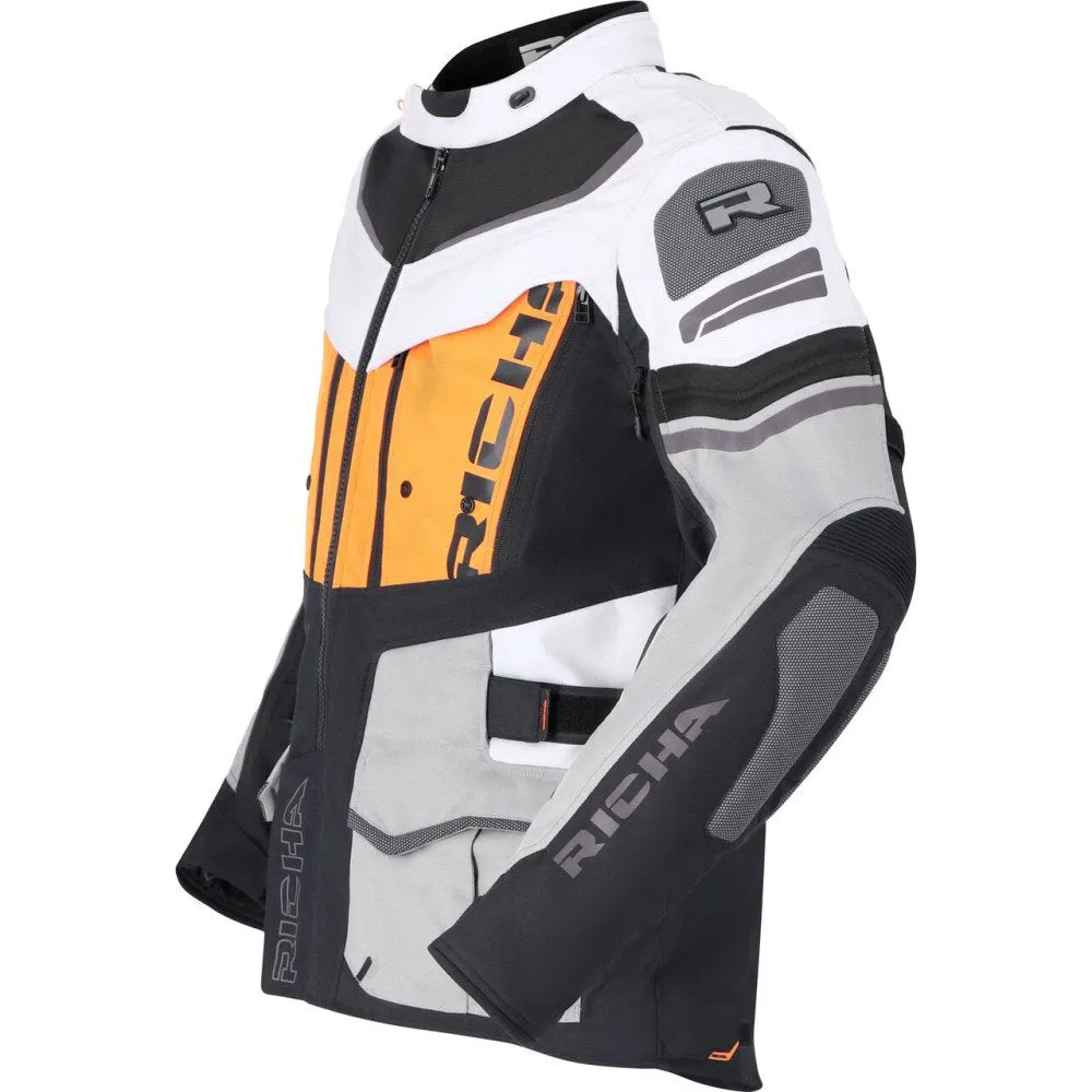 Moto Jacket Richa Infinity 2 Adventure, Gray/Orange