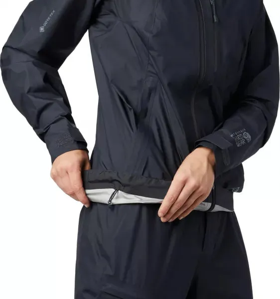 Mountain Hardwear Women's Exposure/2 Gore-Tex Paclite Plus Jacket - Dark Storm