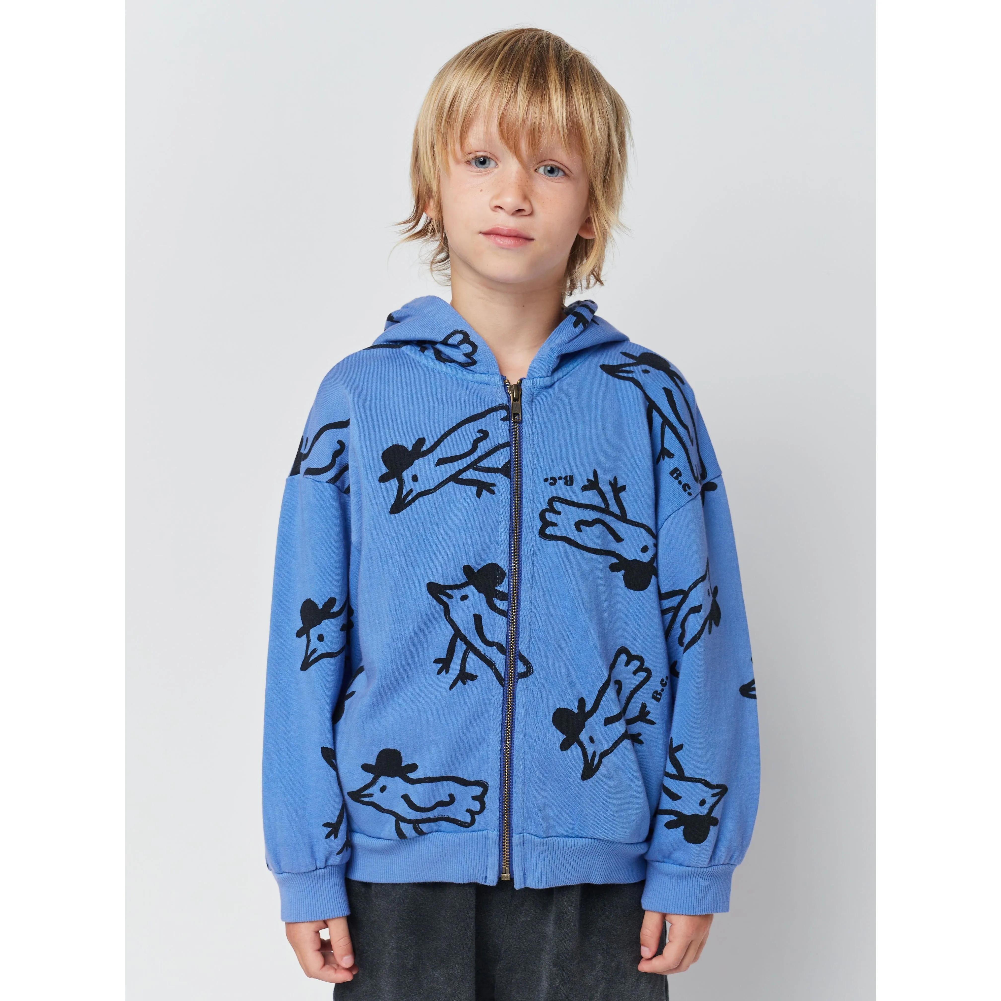 Mr Birdie Zipped Sweatshirt