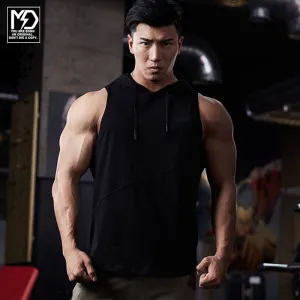 MuscleDog Workout Sleeveless Hoodie