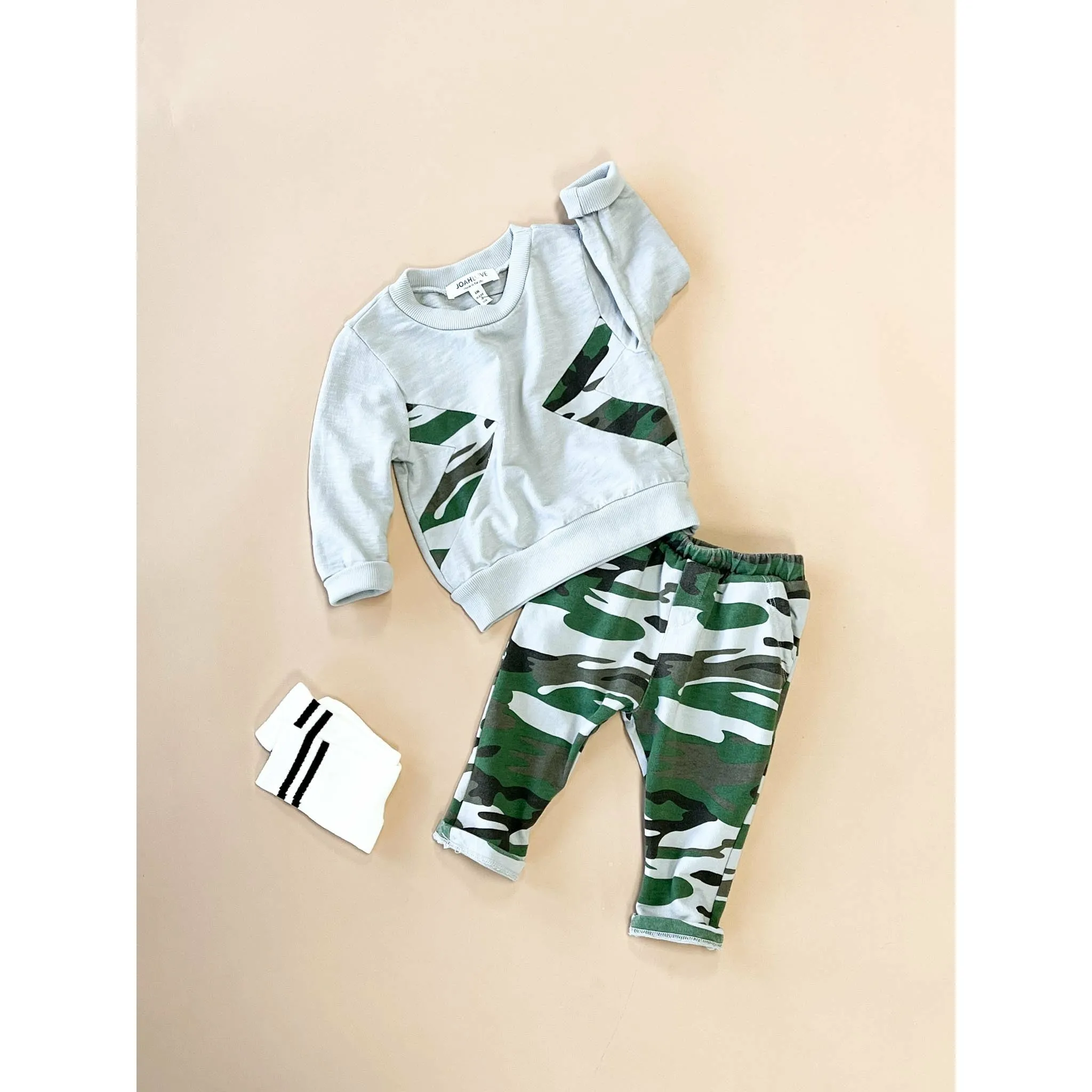 Myka Sweatshirt | Camo | Ash