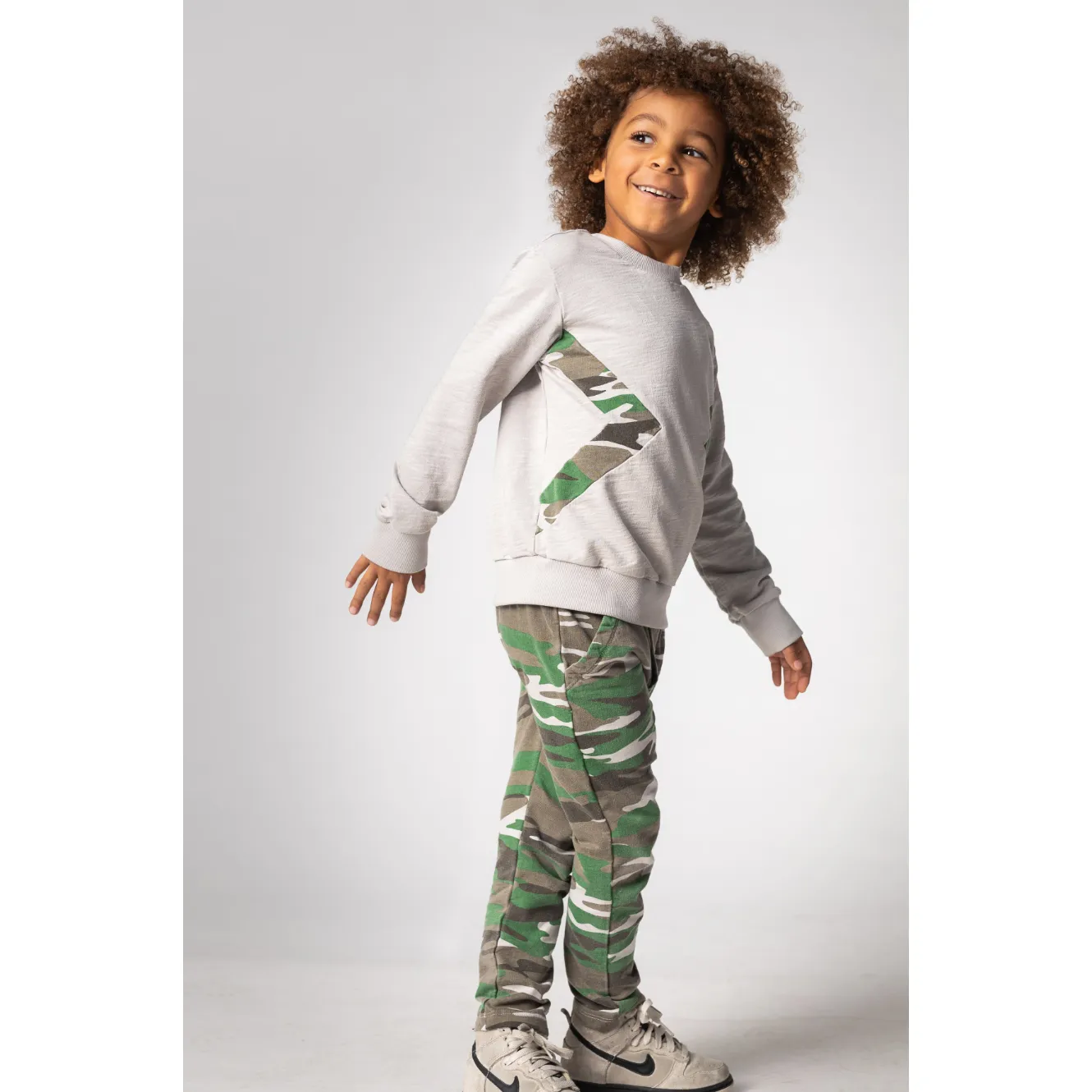 Myka Sweatshirt | Camo | Ash
