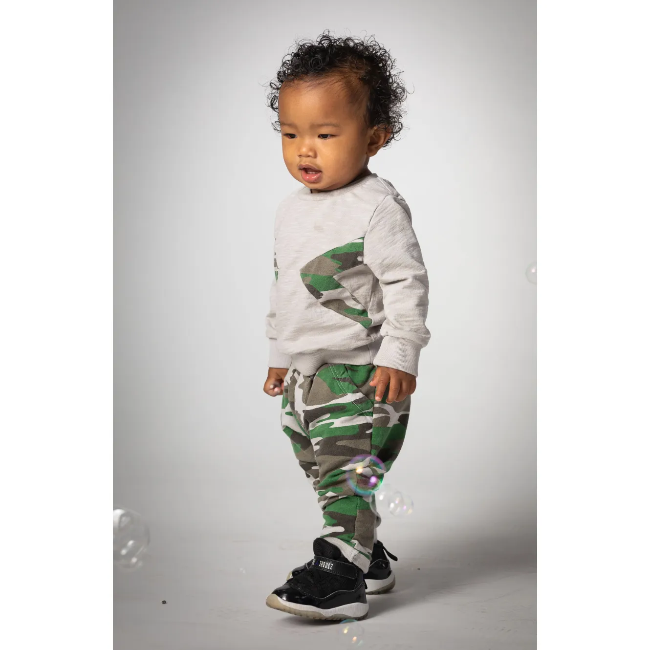 Myka Sweatshirt | Camo | Ash