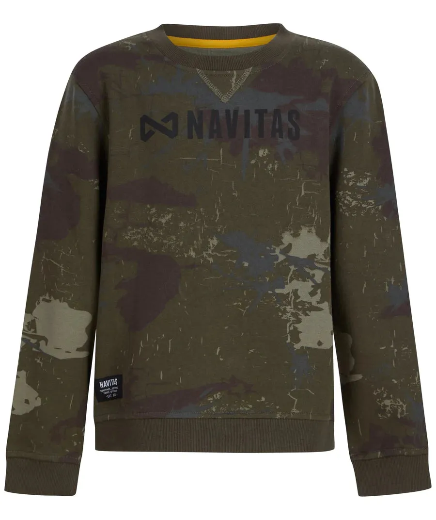 Navitas Identity Camo Kids Sweatshirt