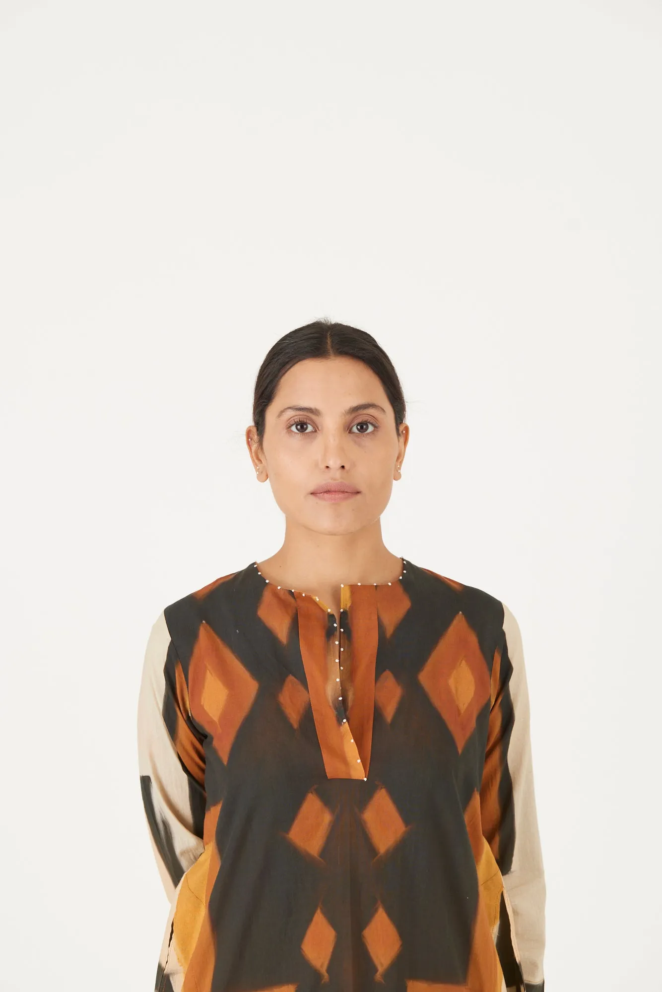 New Season Fall 24/Summer 25-Coord Set-Cotton-Noor Yellow-YAMLS35-Fashion Edit Yam