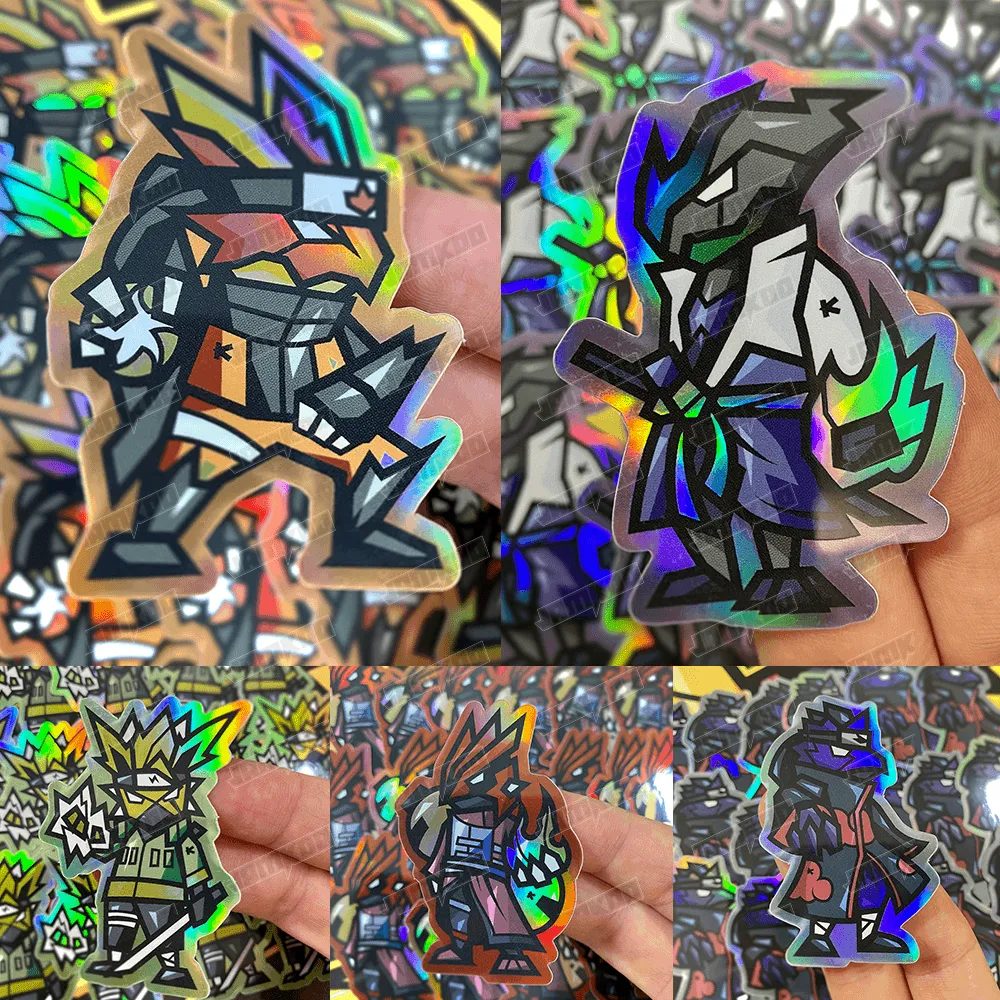 NNJA x POKE - 5 Holo Sticker Pack