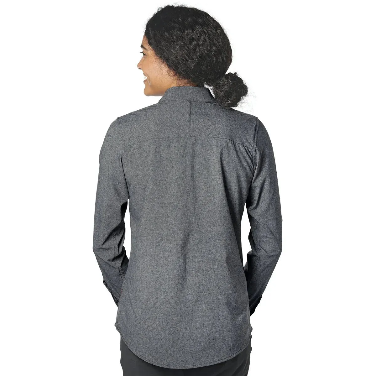 Outdoor Research Wayward II Womens Long Sleeve Shirt - Charcoal
