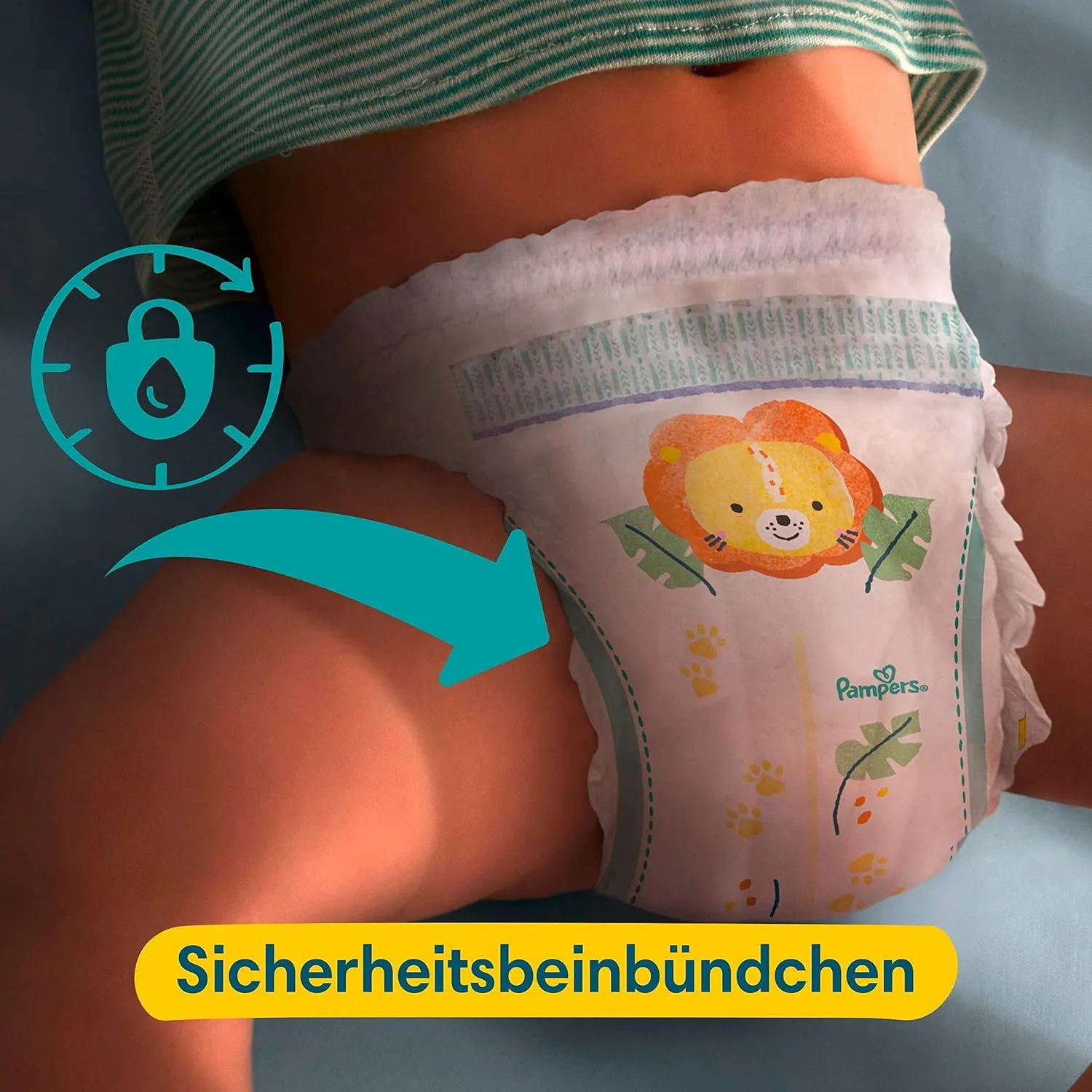 Pampers Windeln Pants Größe 5 (12-17kg) Baby-Dry, Junior , MONATSBOX, 160 Höschenwindeln