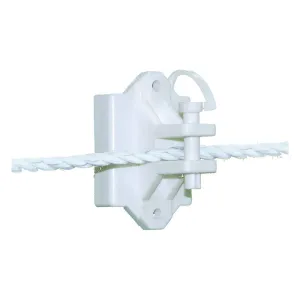Patriot white jumbo dual-purpose pinlock insulator (25 pack)