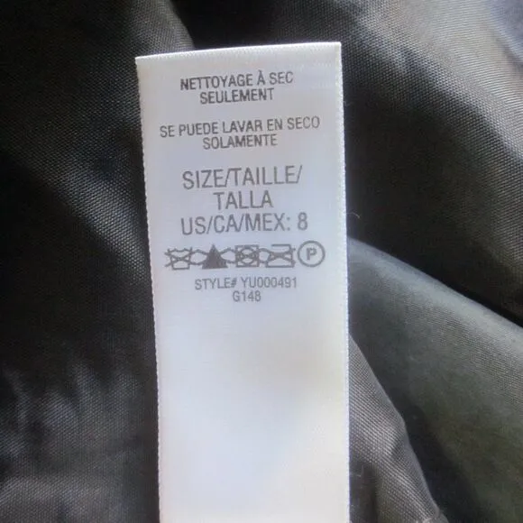 Pleated Front Gray Silk Shorts Size 8 Bird by Juicy Couture Spring &amp; Summer