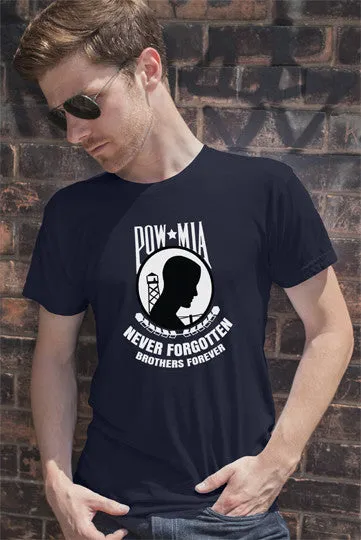 Pow Mia Never Forgotten Brothers Forever