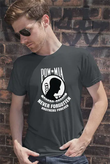 Pow Mia Never Forgotten Brothers Forever