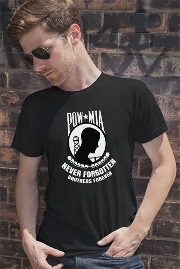 Pow Mia Never Forgotten Brothers Forever