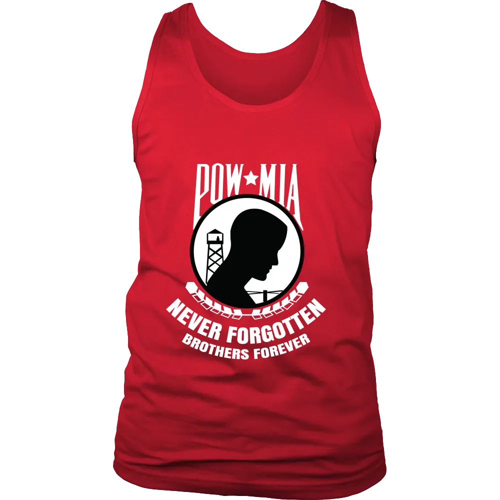 Pow Mia Never Forgotten Brothers Forever