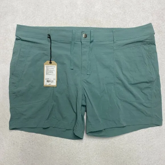 Prana Revenna Short Women's 22W Olive Green Hiking Perfection NWT $89