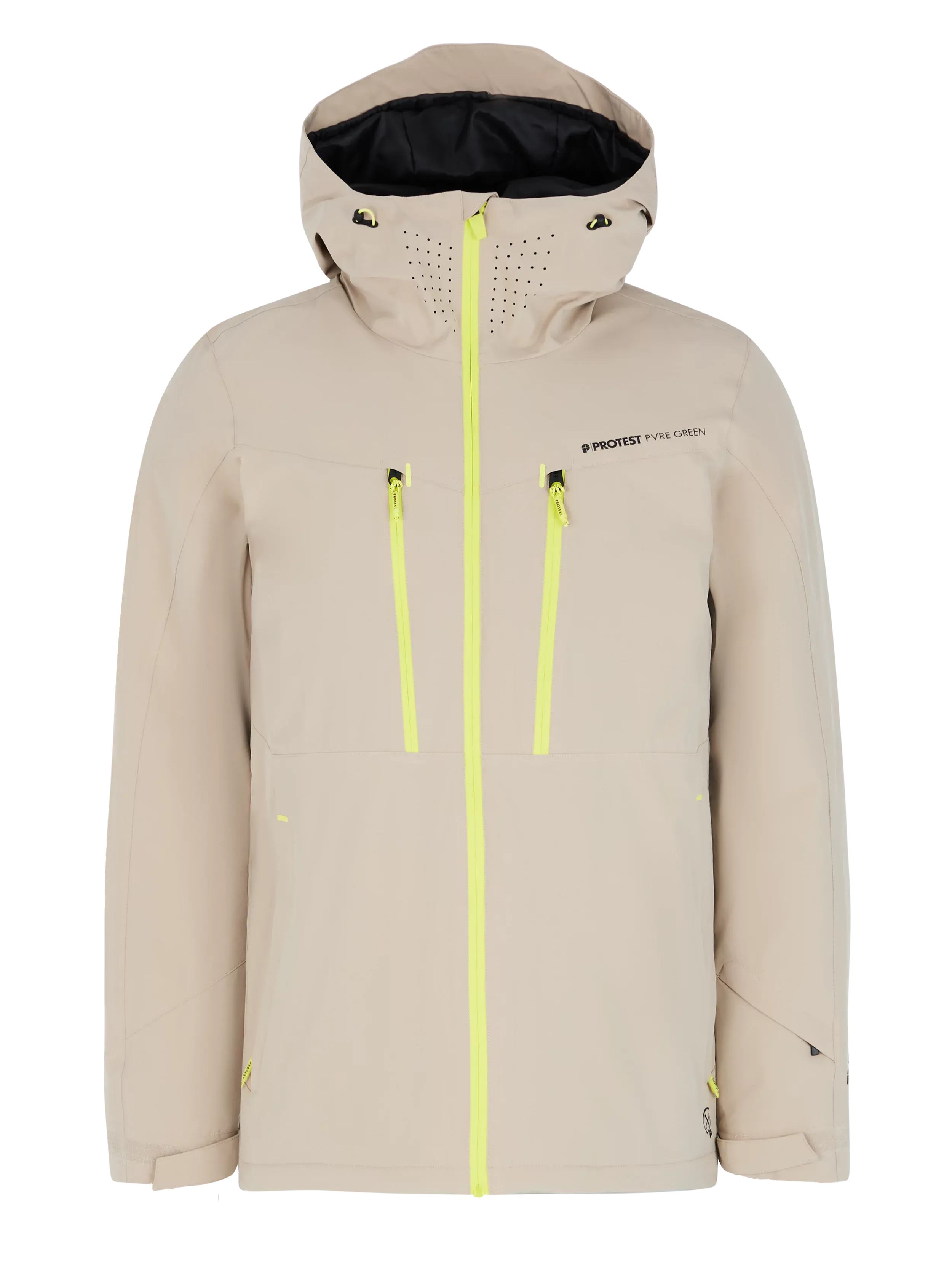 Protest Timothy Jacket Mens 2025 Bamboo Beige