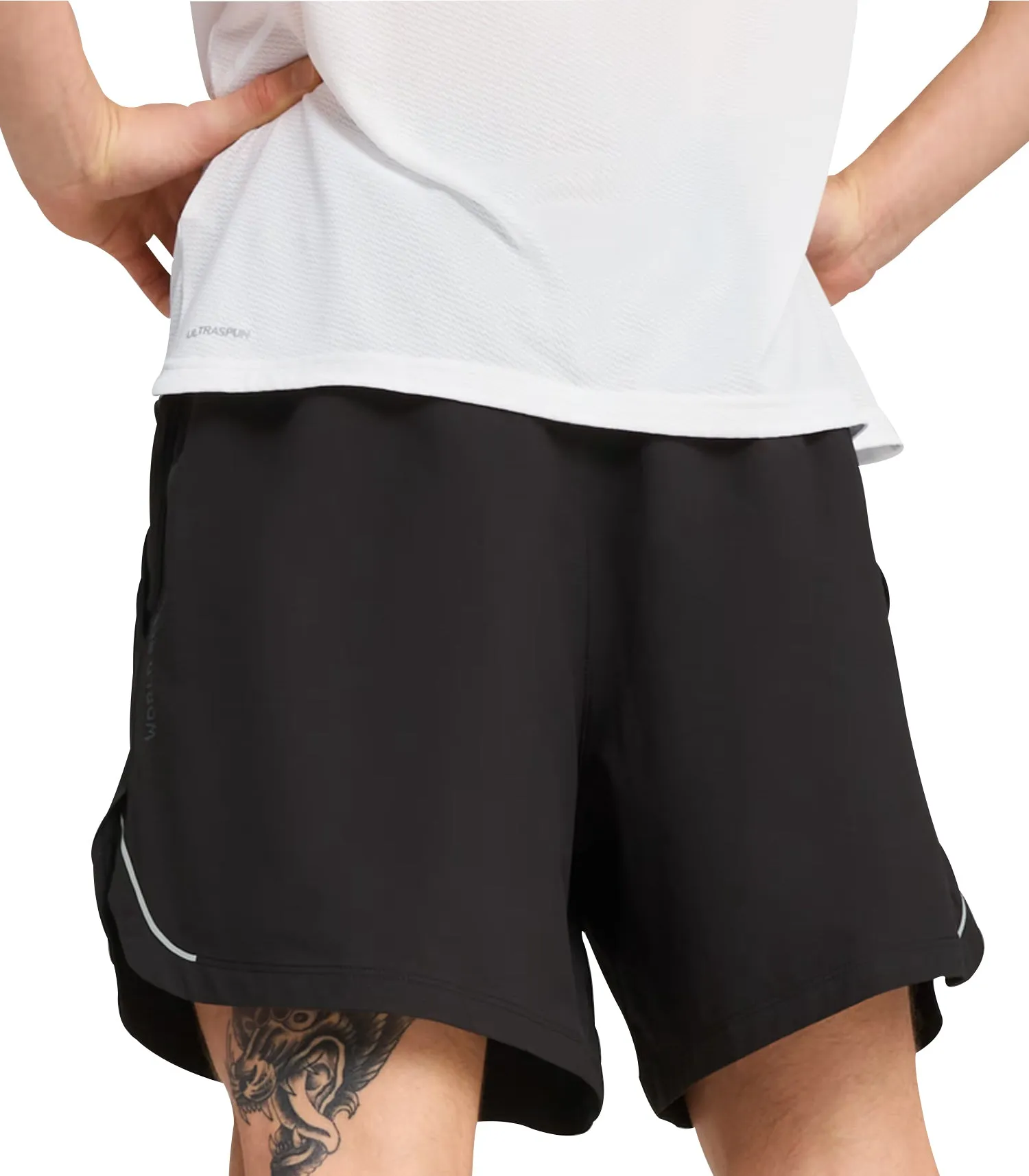 Puma X HYROX Ultraweave 6 Inch Mens Training Shorts - Black