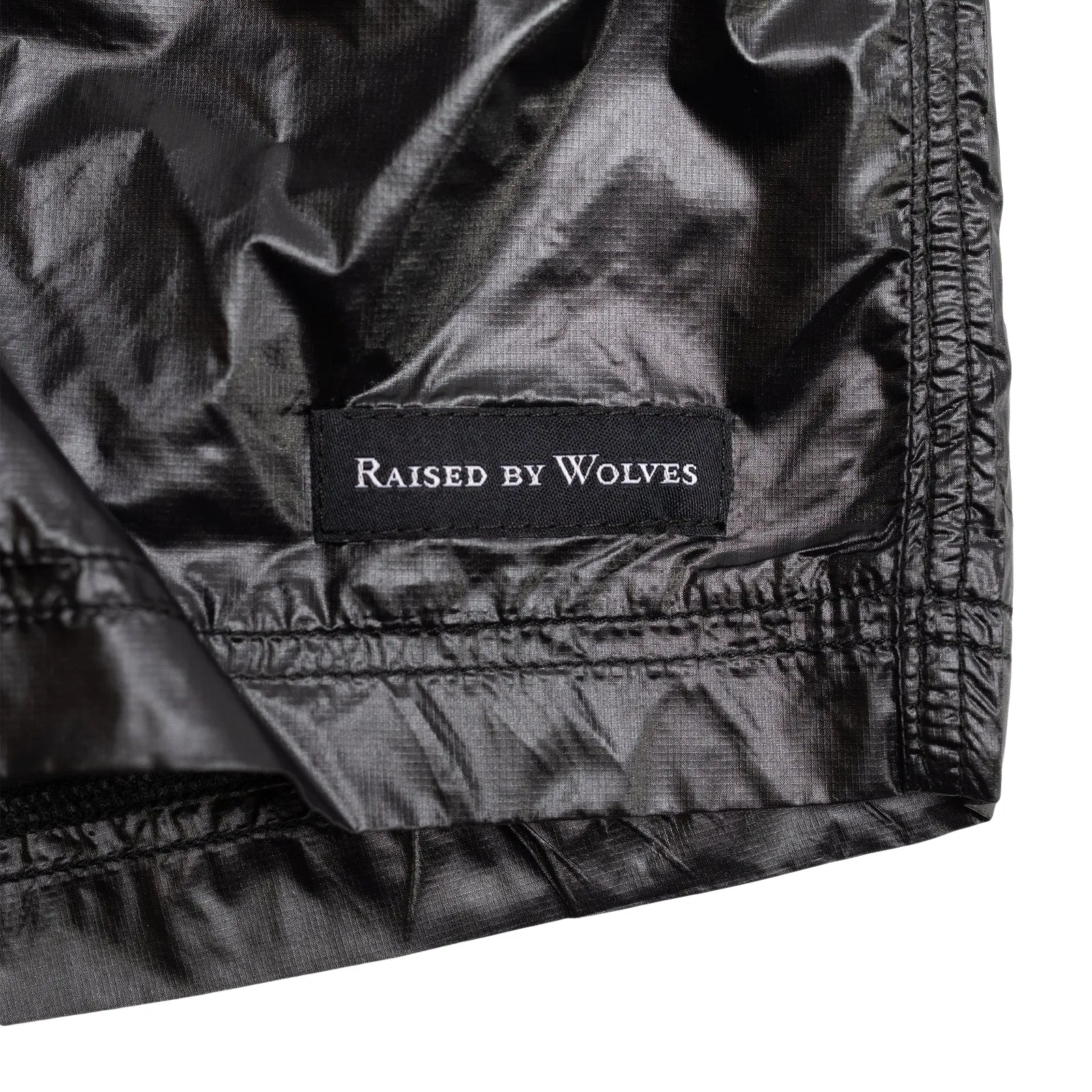 Raised By Wolves Ultralight Ripstop Shorts Black