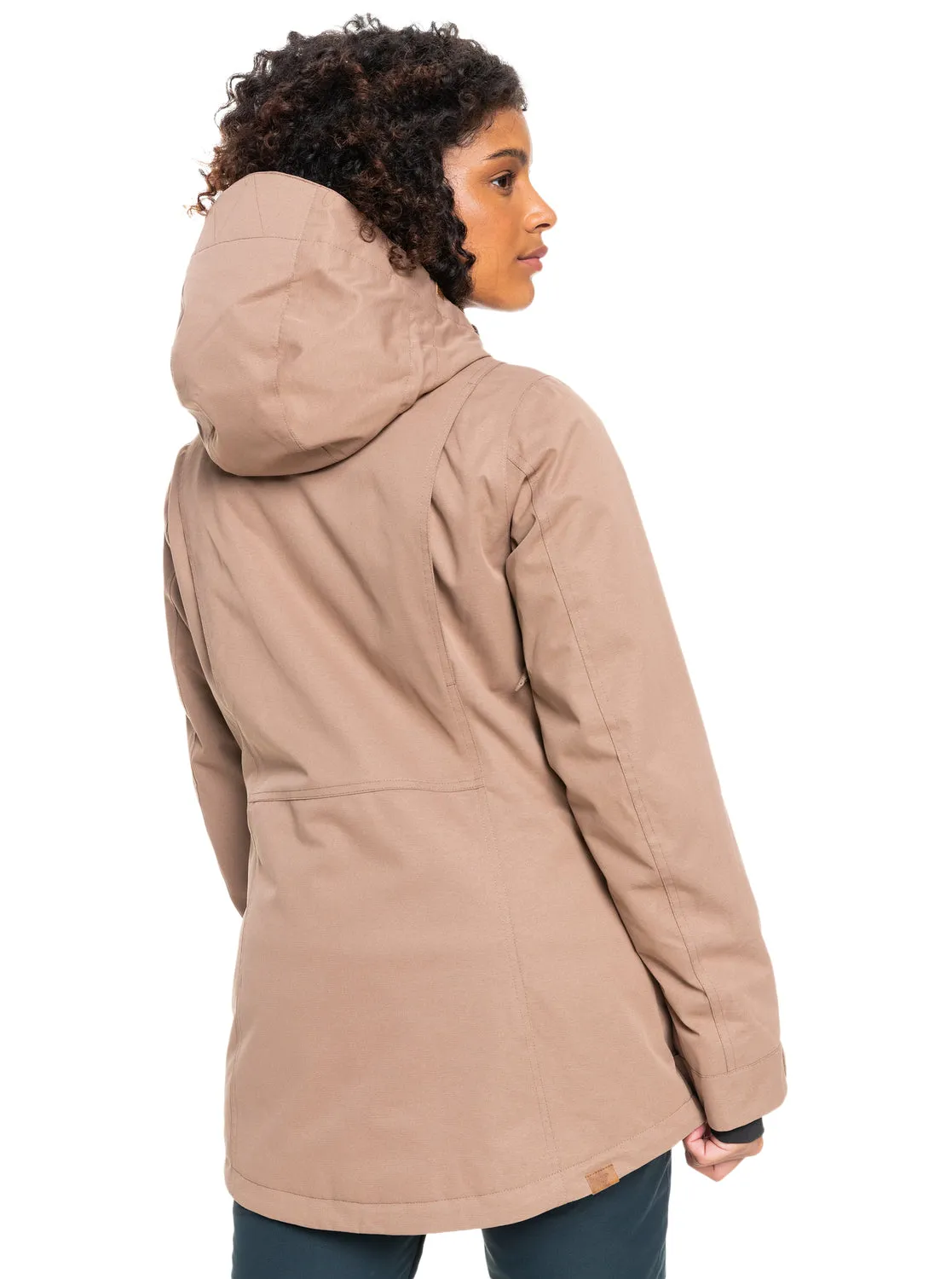 Roxy Andie Womens Jacket Woodsmoke