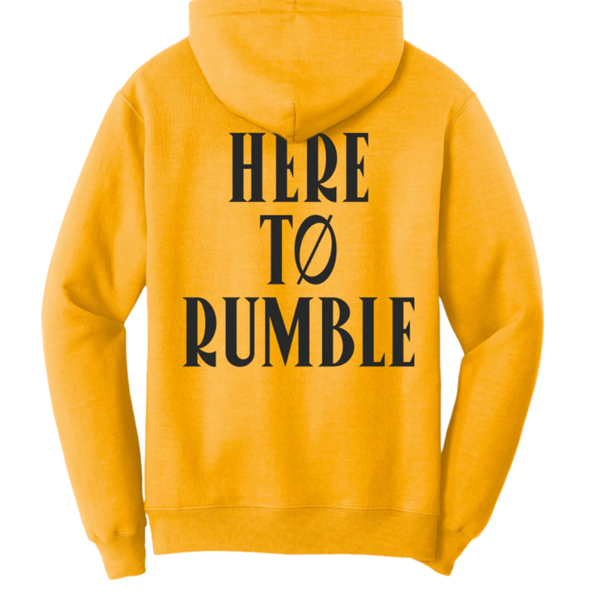 Rumble Smiley Face Hoodie